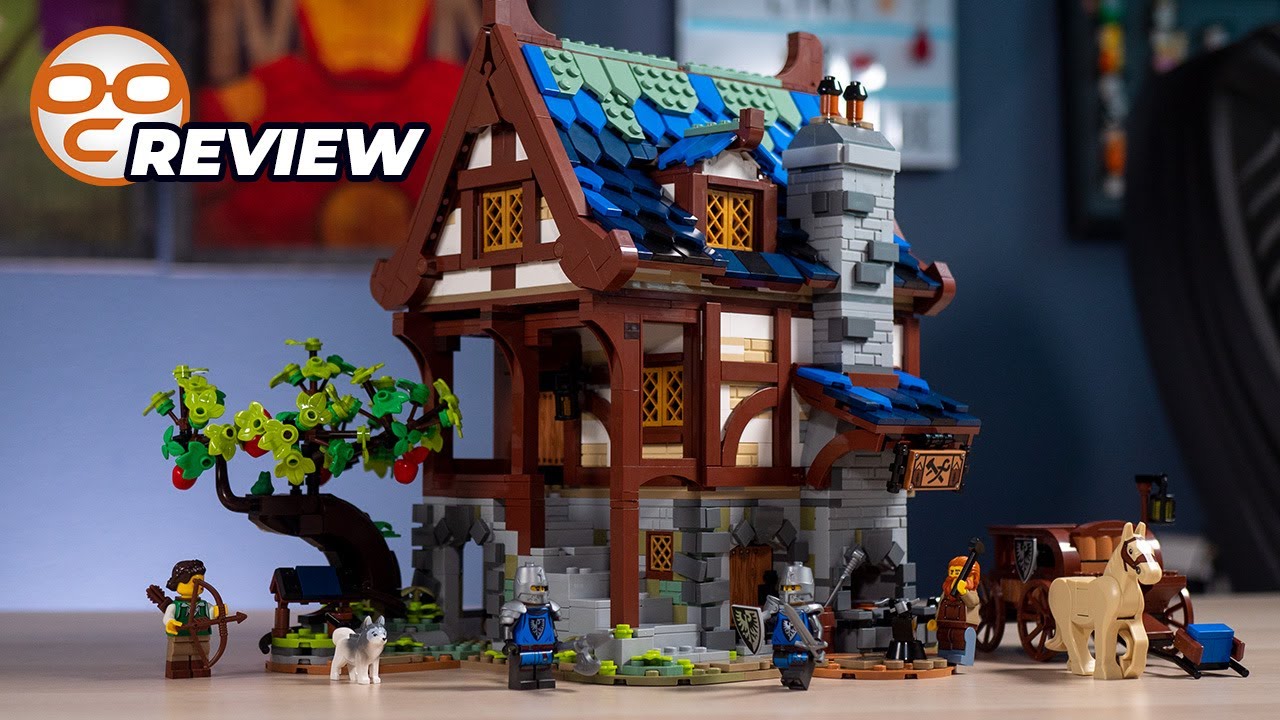 LEGO Ideas Medieval Blacksmith 21325 Detailed Review! MUCH Better Than You THINK!