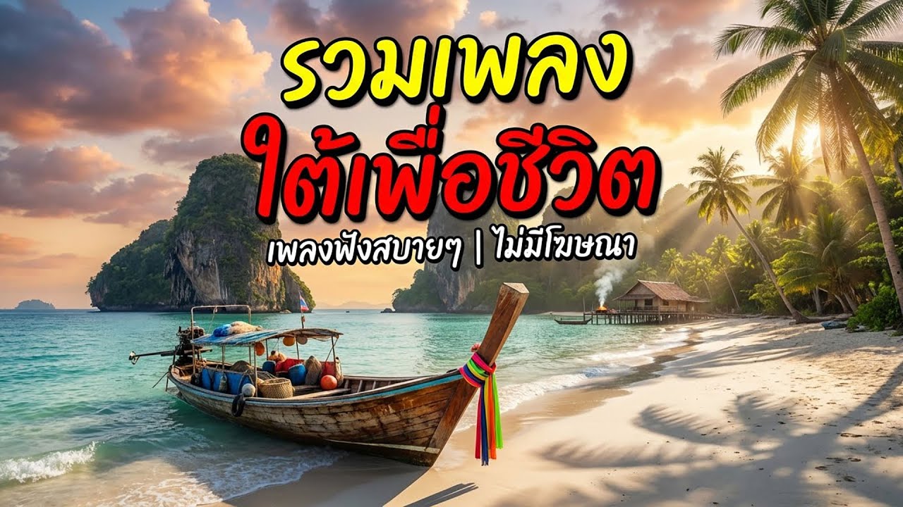🎵มาแรง - รวมเพลงเพื่อชีวิต -  ฟังเพลินยาวๆ【LONGPLAY】ไม่มีโฆษณาคั่น  24 ชั่วโมง