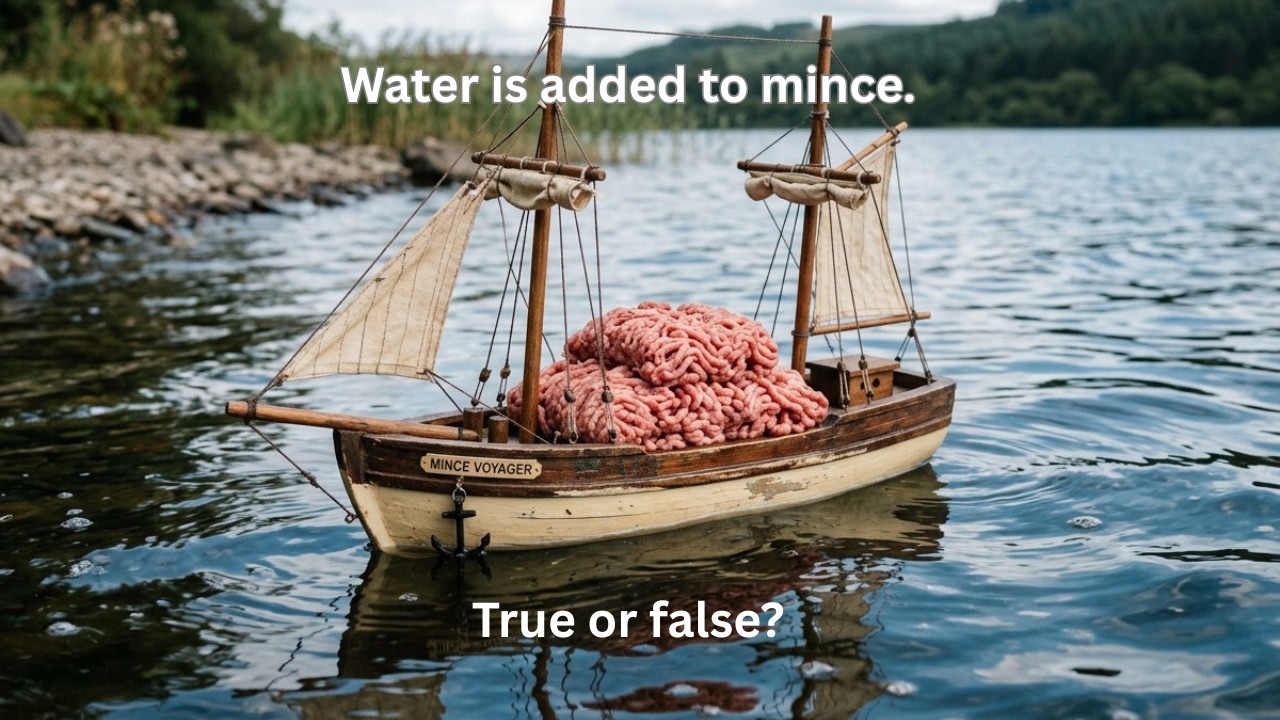 Supermarket Mince: Is There Water Added to Your Meat?
