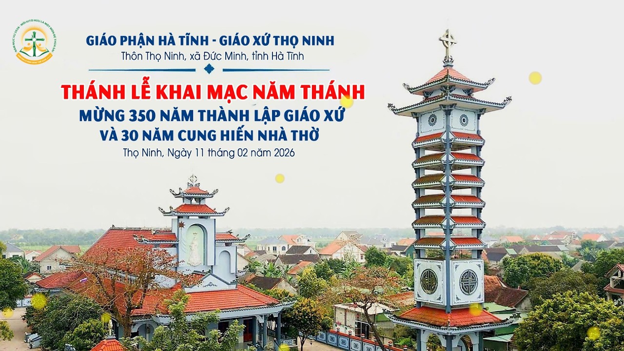 🛑 TRỰC TUYẾN THÁNH LỄ KHAI MẠC NĂM THÁNH - MỪNG 350 NĂM THÀNH LẬP GIÁO XỨ ...