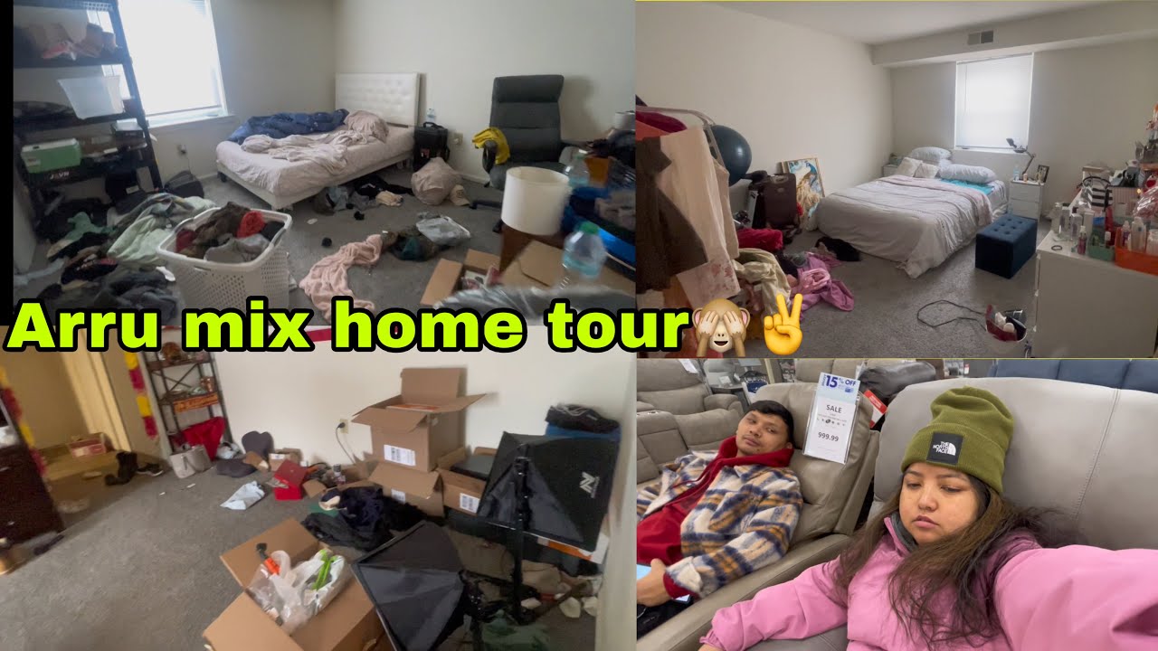 arru mix home tour by muna 💁😂