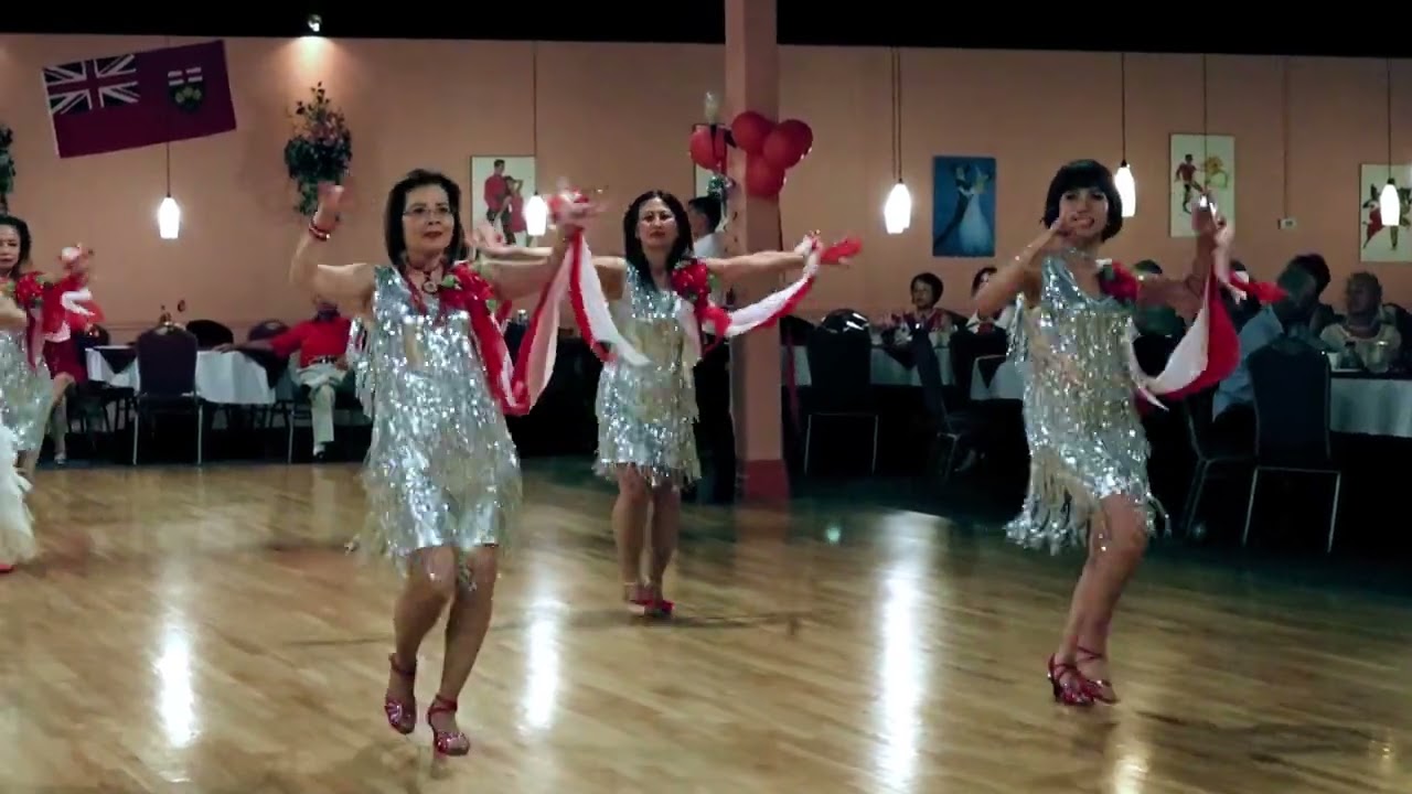 Julia's Dance Group (Vu Doan Thanh Truc) at West Way Canada Day. July 2, 2022