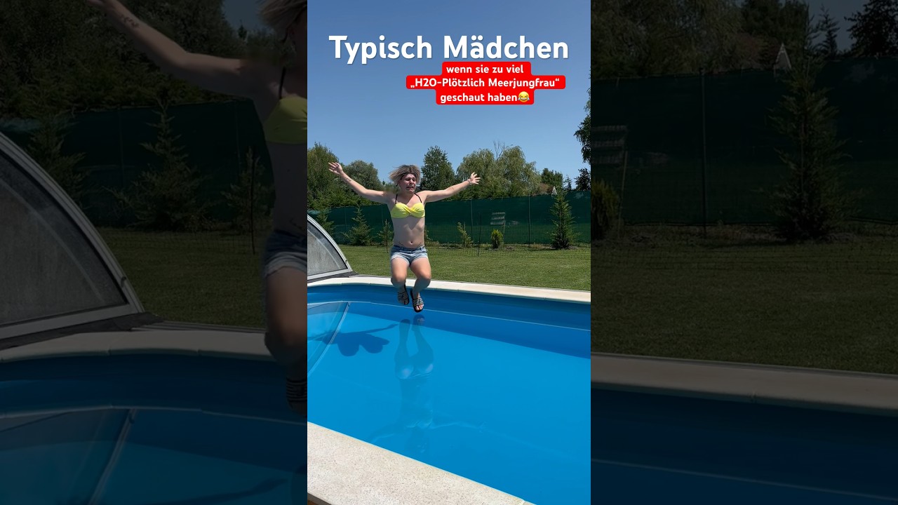 Typisch M&auml;dchen - wenn sie zu viel H2O geschaut haben😂 itsofficialmarco