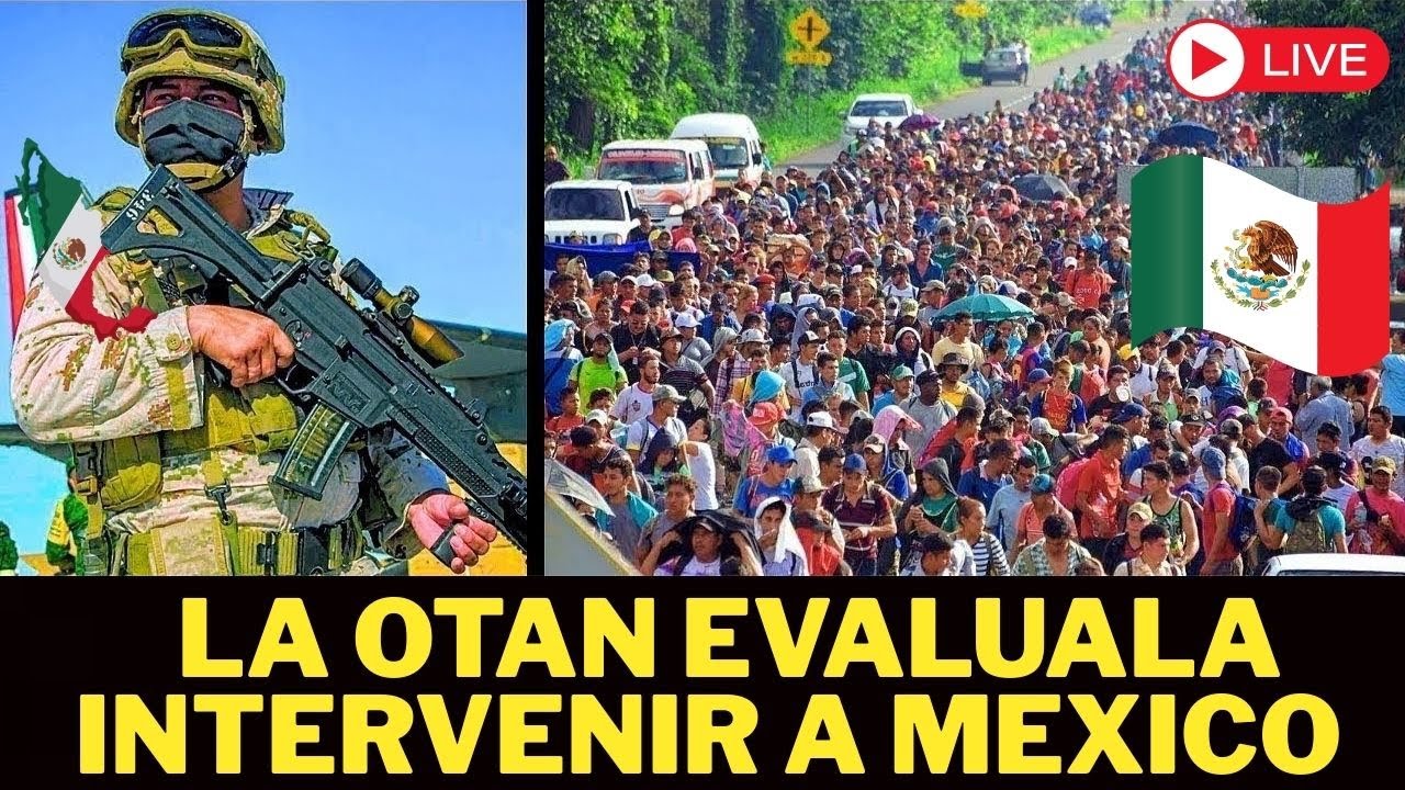 TRUMP PIDE A LA OTAN INTERVENIR EN MÉXICO… SHEINBAUM CIERRA TIERRA CIELO Y MAR.