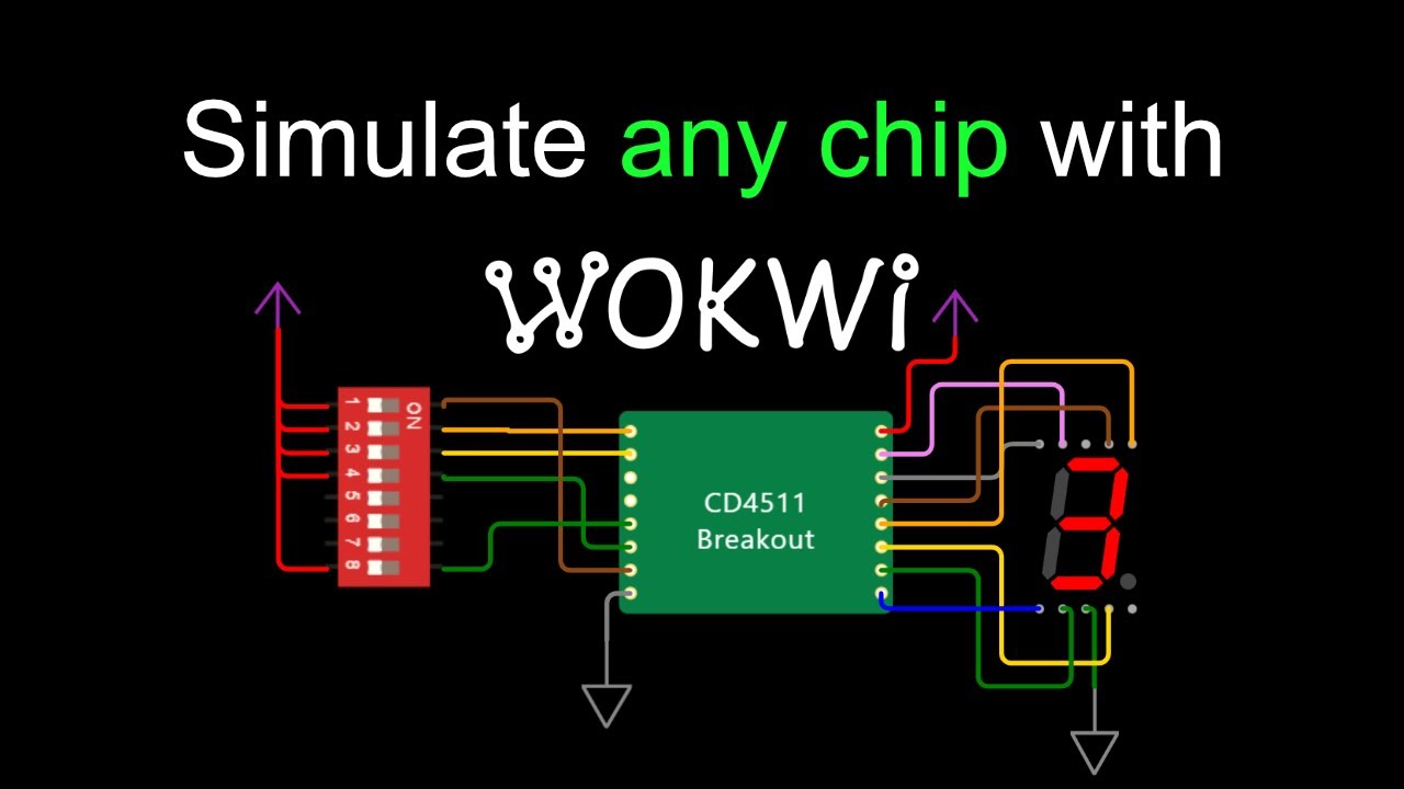 Custom Chips: Test any digital circuit in your browser with Wokwi