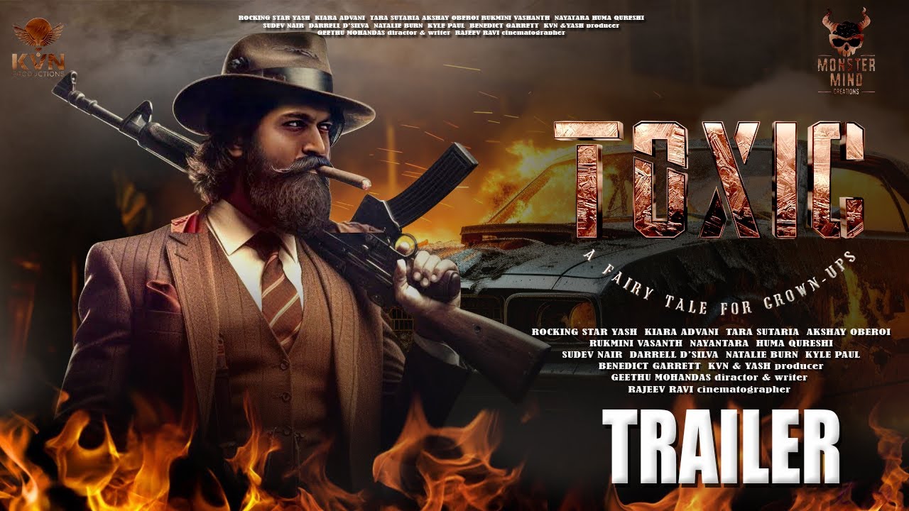 TOXIC - Rocking Star Yash | Geetu Mohandas | KVN Productions | Monster Mind Creations | Unreal Cut