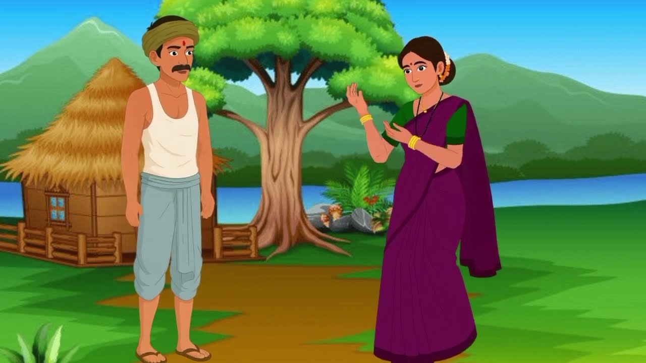 “संघर्ष और उम्मीद की कहानियाँ | Emotional Village Storie#garibkikahaniya #cartoons #moralstory 