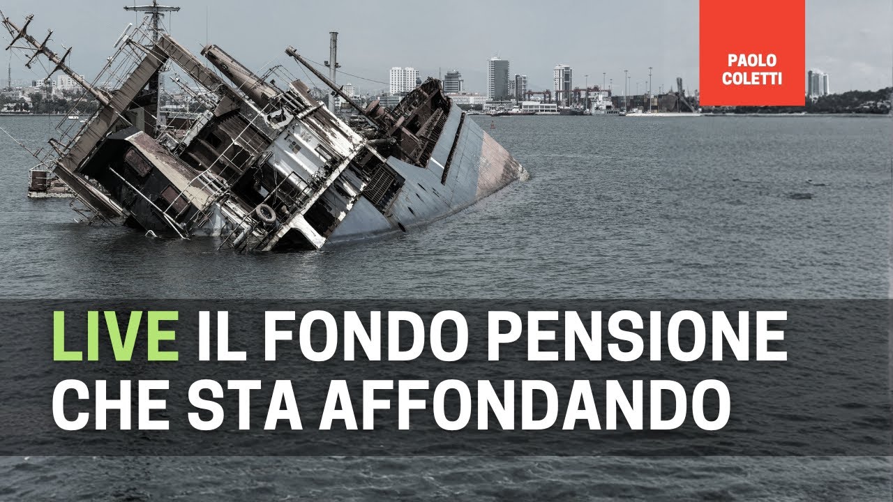 LIVE GIOVEDI Il fondo pensione Casella in grave squilibrio finanziario con Riccardo De Benedetti