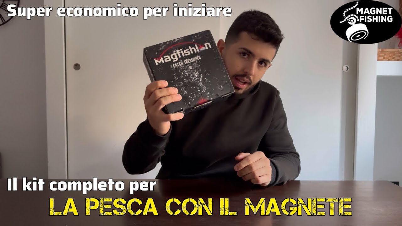 Kit completo economico per la pesca con il magnete | magnet fishing
