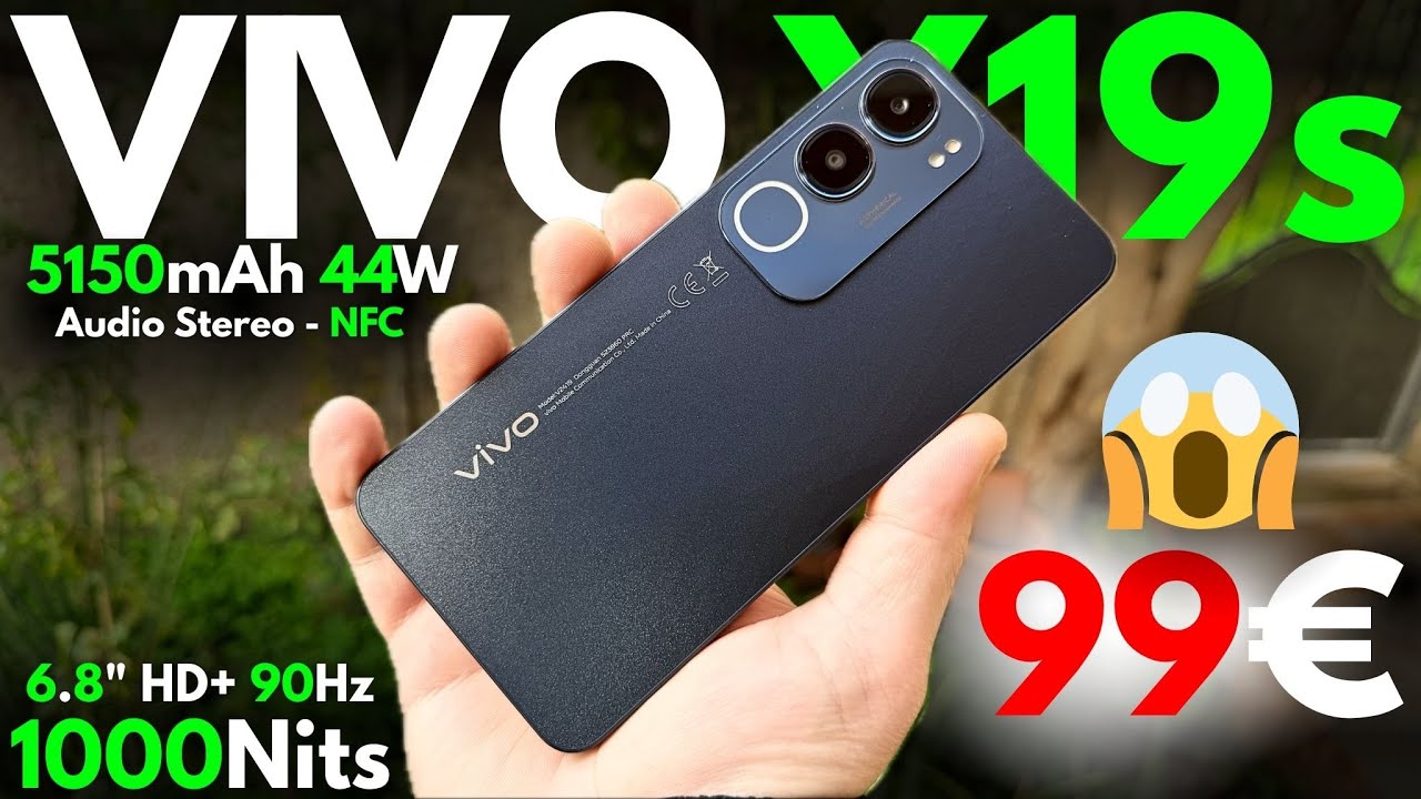 VIVO Y19s Recensione – il MIGLIOR Entry Level a 99€? 😱 1000 Nits Stereo NFC e SUPER Autonomia