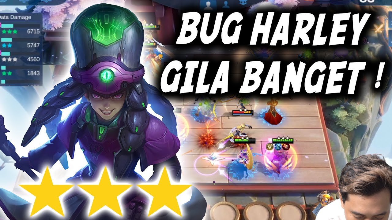 WAH NEMU BUG PARAH BANGET ! HARLEY LIGHTBORN LIFESTEAL TERGILA TANPA LAMPU ! KACAU !
