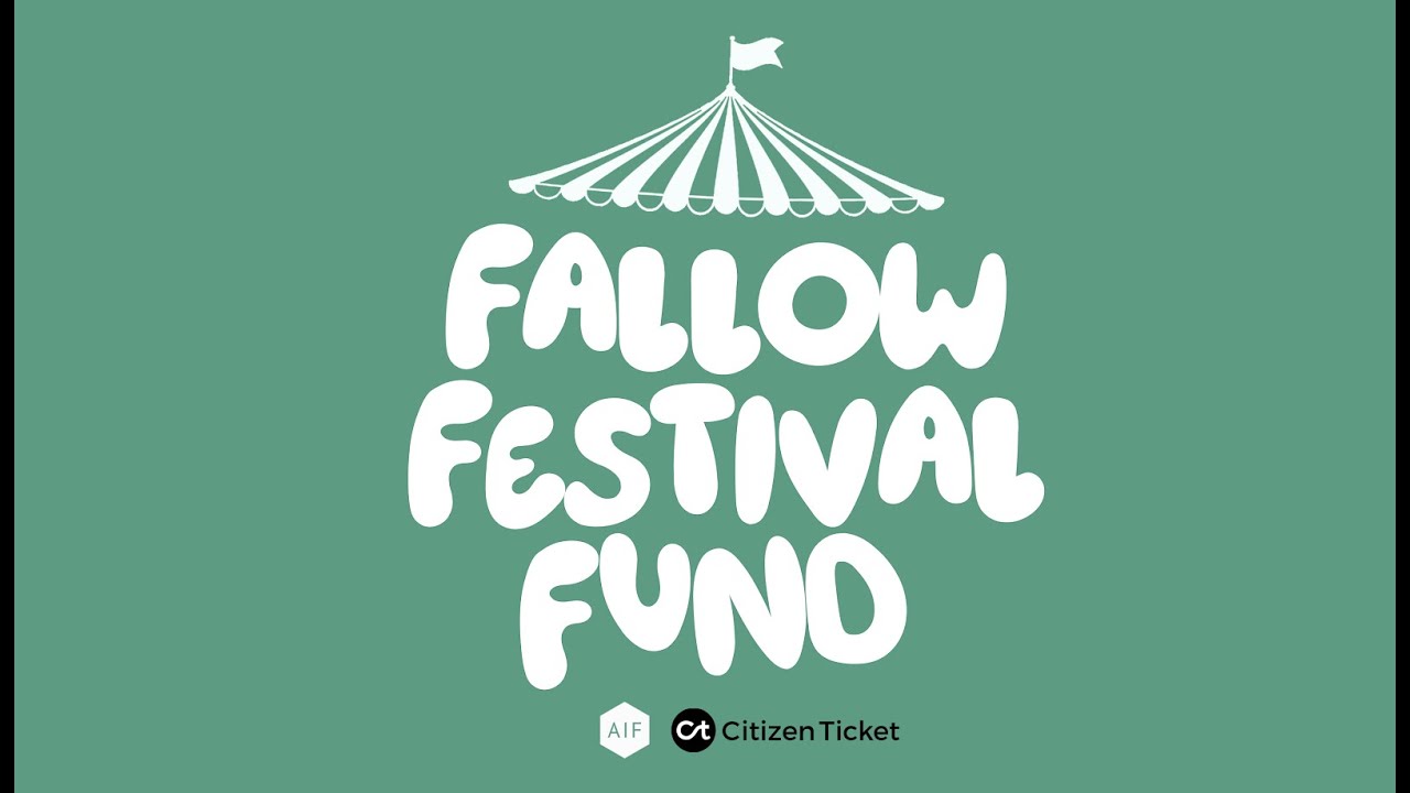 Citizen Ticket announce the FALLOW FESTIVAL FUND at Festival Congress