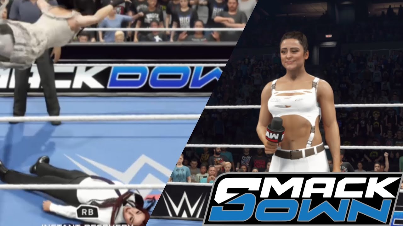 WWE 2K25 SMACKDOWN: NIKKI CROSS VS ALBA FYRE (w/PIPER NIVEN &  CHELSEA GREEN) + LYRA VALKYRIA PROMO