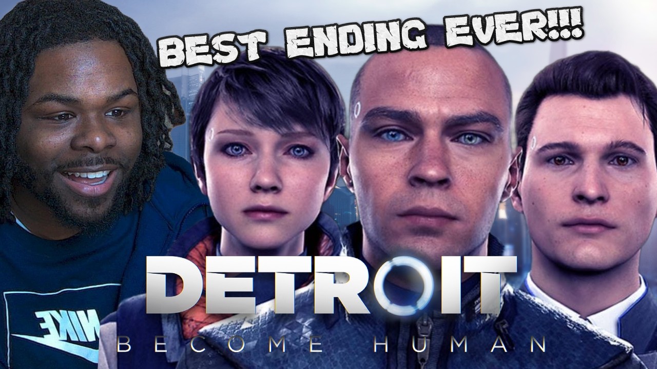 IM HAPPY WITH THIS ENDING!!! | Detroit Become Human (Part 5)