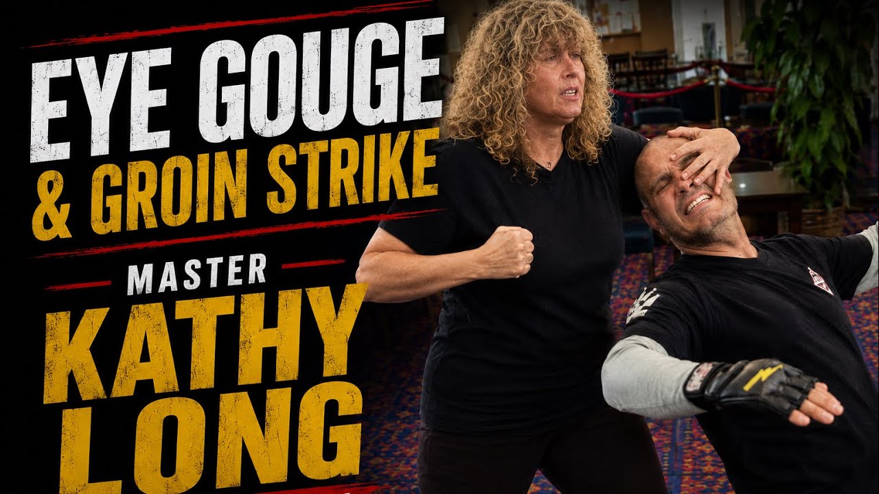 🔥Vital Targets: Eye Gouge, Palm Strike, Groin Strikes: Master Kathy Long.