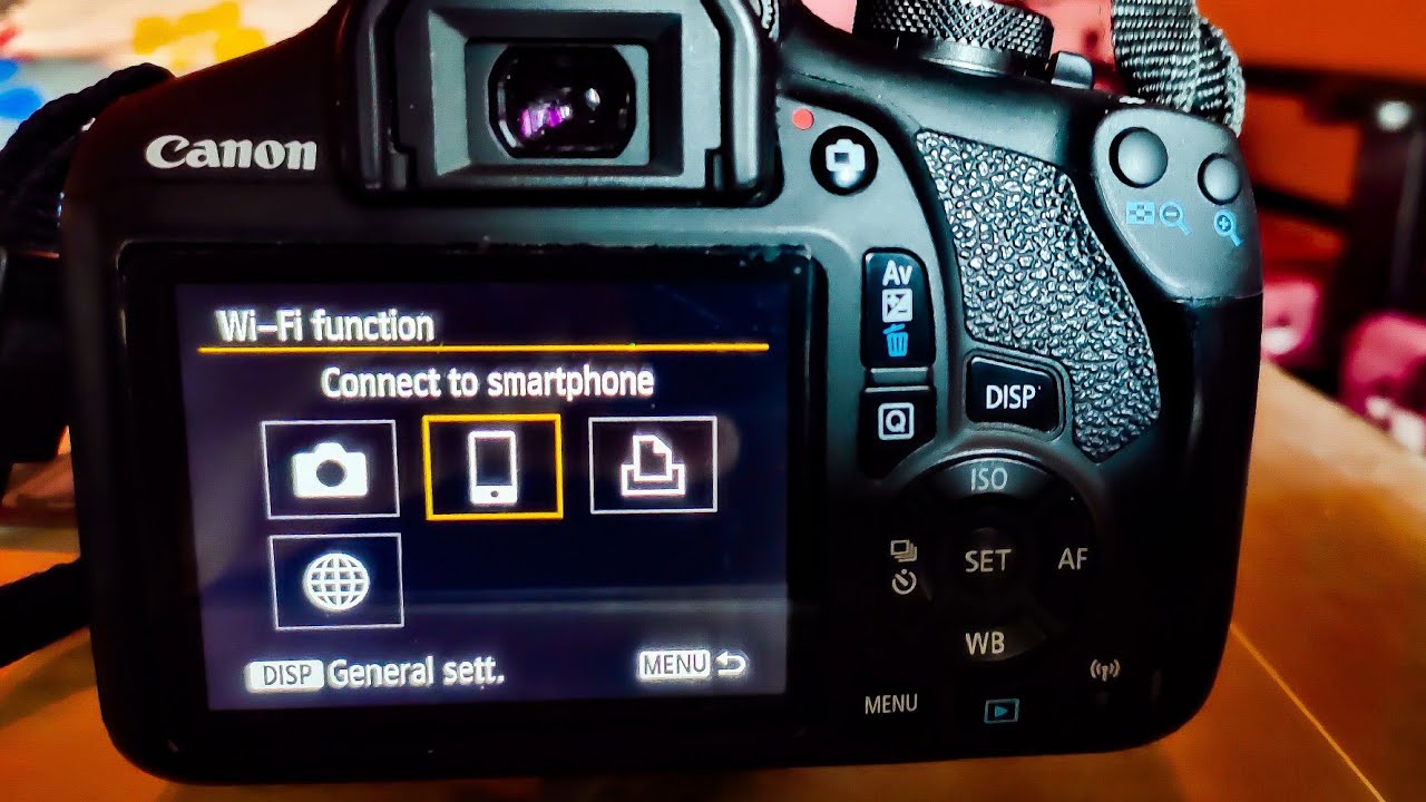 How to Connect WIFI to Canon EOS 1300/1500/3000D❓⁉️
