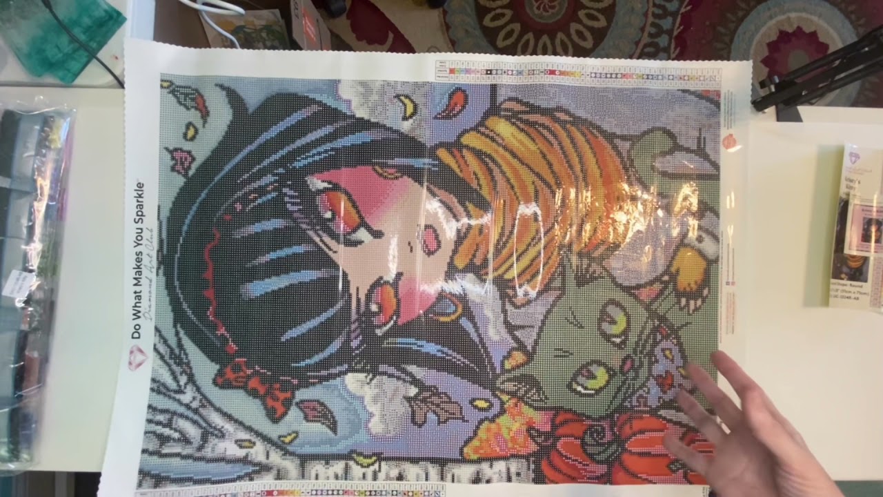 Unboxing Diamond Art Club - Help me choose my Drills and Chills 2021 canvas!!!
