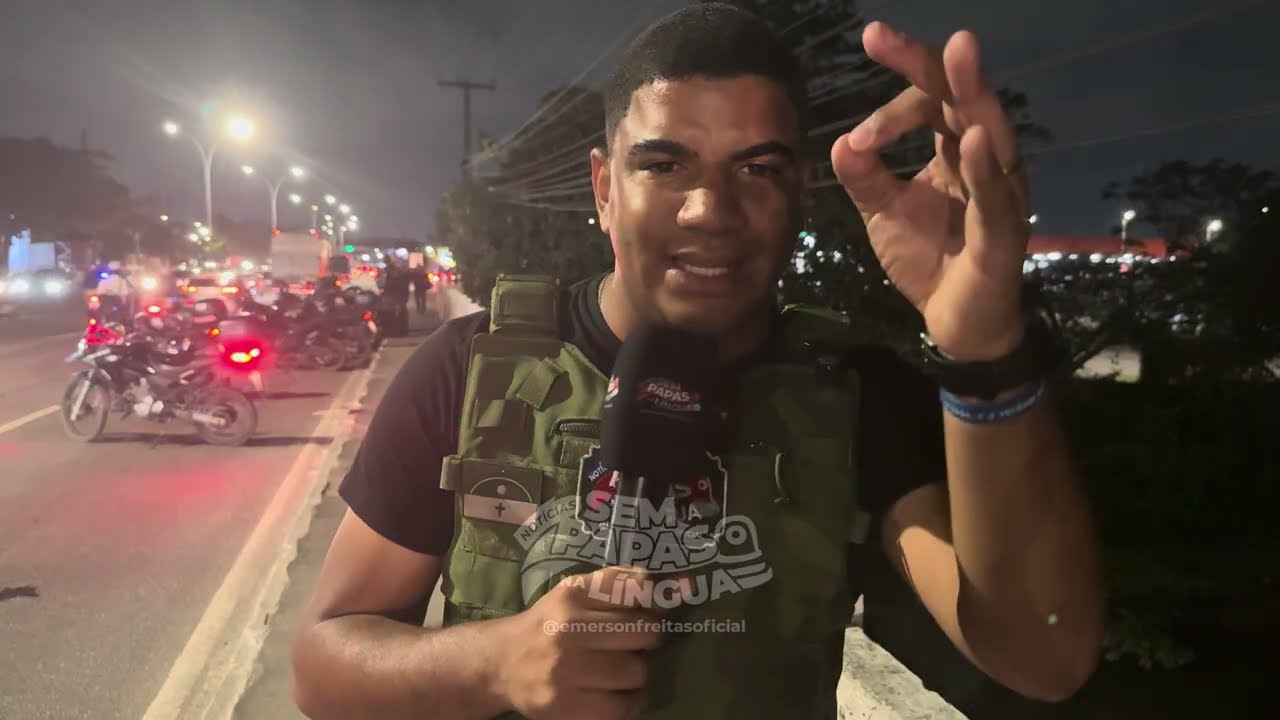 POLICIAIS CERCADOS NO DETRAN  🚨 EMERSON FREITAS