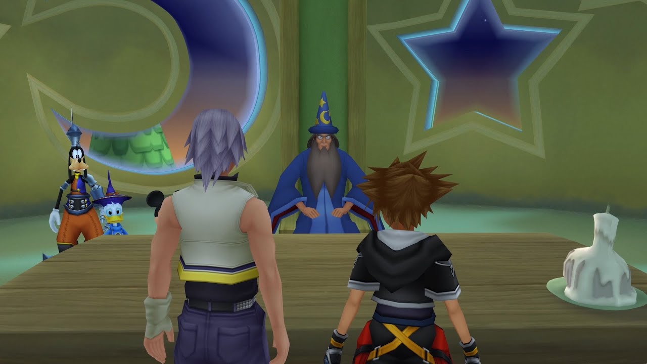Kingdom Hearts Dream Drop Distance HD Yen Sid Explains The Mark of Mastery Exam 1080p