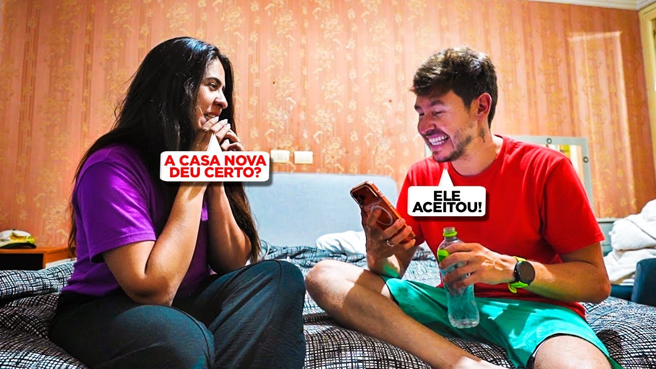 FINALMENTE CONSEGUIMOS A NOSSA CASA 😭