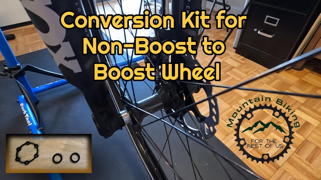 How to convert a non-BOOST wheel to a BOOST wheel