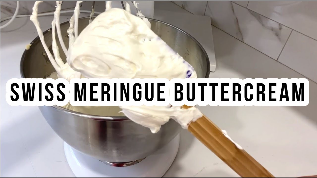 SWISS MERINGUE BUTTERCREAM RECIPE | Cake decorating tutorials | Sugarella Sweets