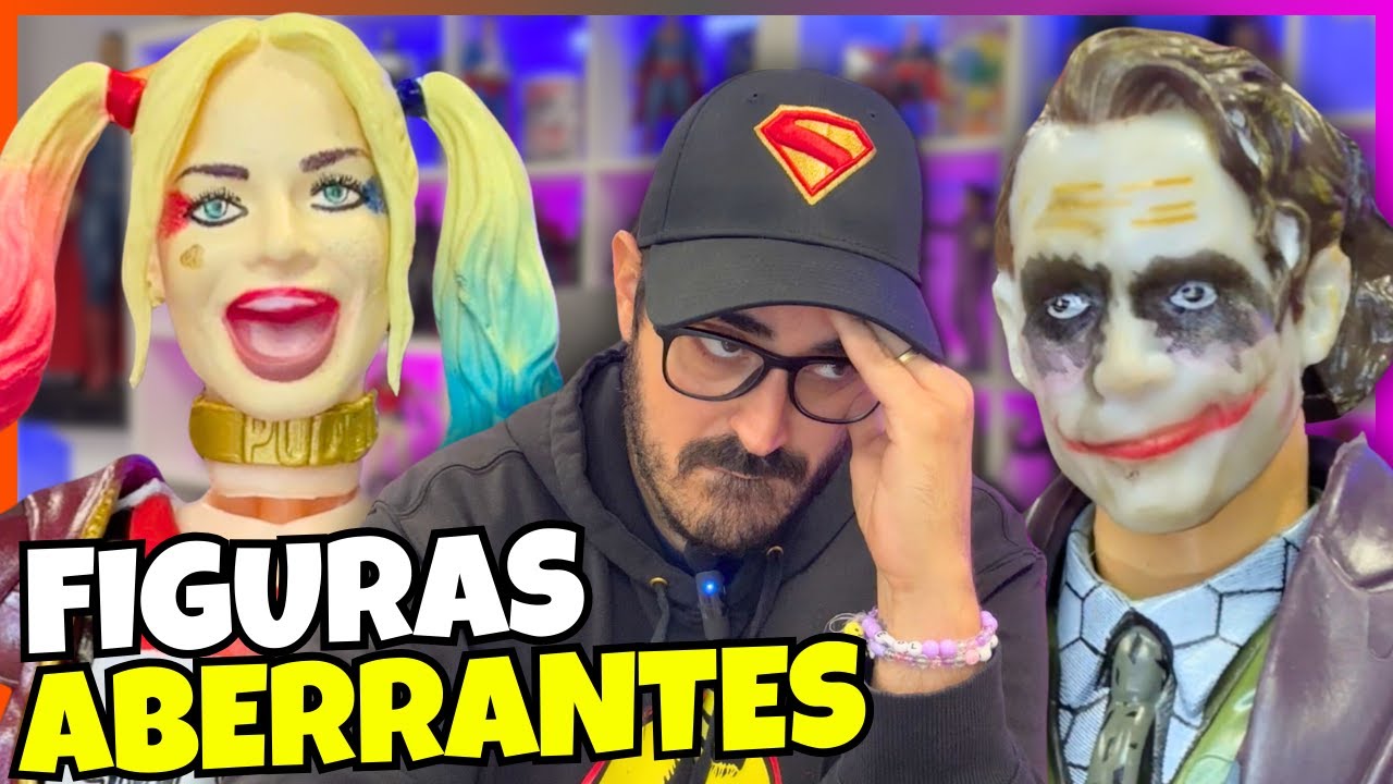 ¡QUÉ BASURA! 🤮 Buscando MIERDERS en los bazares chinos y UNBOXING de unos ASQUEROSOS Joker y Harley