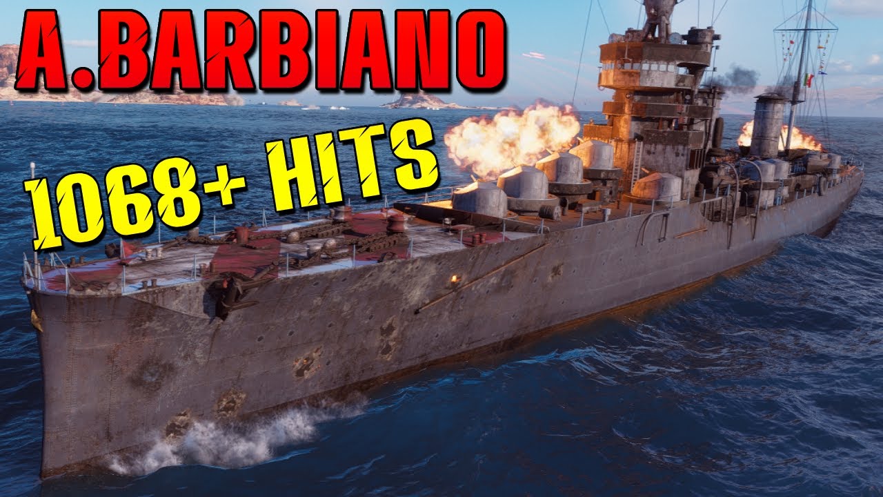 Alberico da Barbiano - New Italian tier 10 Destroyer with 1000+ main battery hits