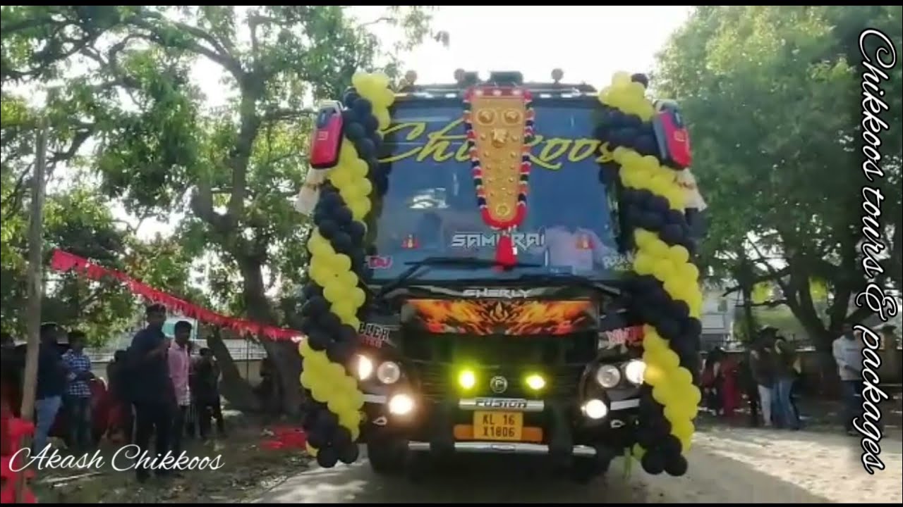 കരിവീരന്റെ ശോഭയിൽ നാലു ദിക്കിലും നാലു വർണ വിസ്മയം തീർത്ത കൊമ്പൻ Chikkoos SAMURAI Edition