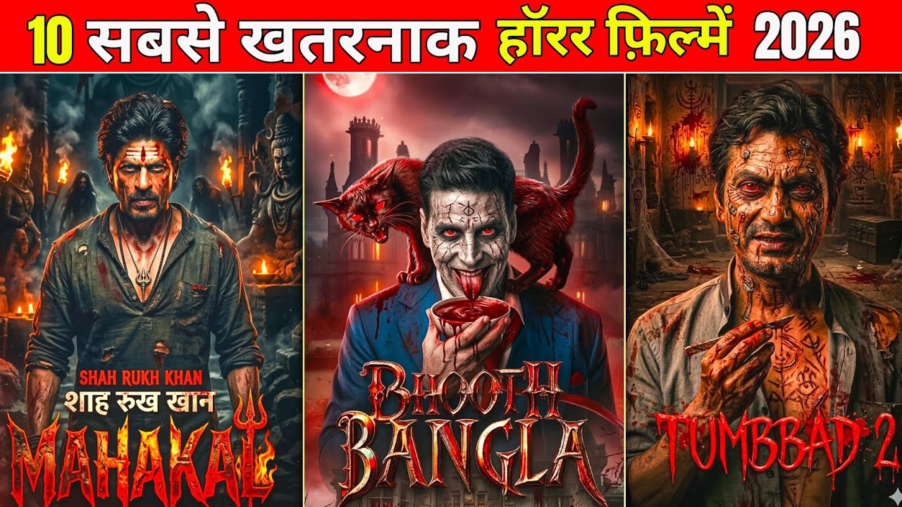Top 10 Upcoming Horror Comedy Movies 2026 That Will Break the Box Office | Bollywood & South