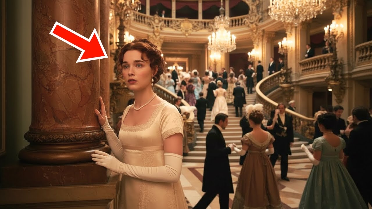 Ella se escondió en el camerino para evitar al novio hasta que una sombra se movió y el duque habló