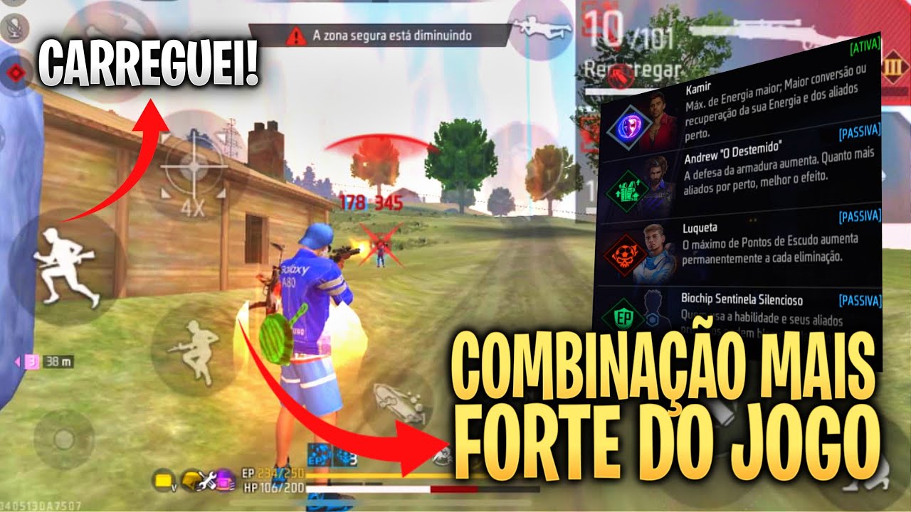 JOGUEI COM A COMBINAÇÃO MAIS FORTE DO JOGO E CARREGUEI OS ALEATÓRIOS 