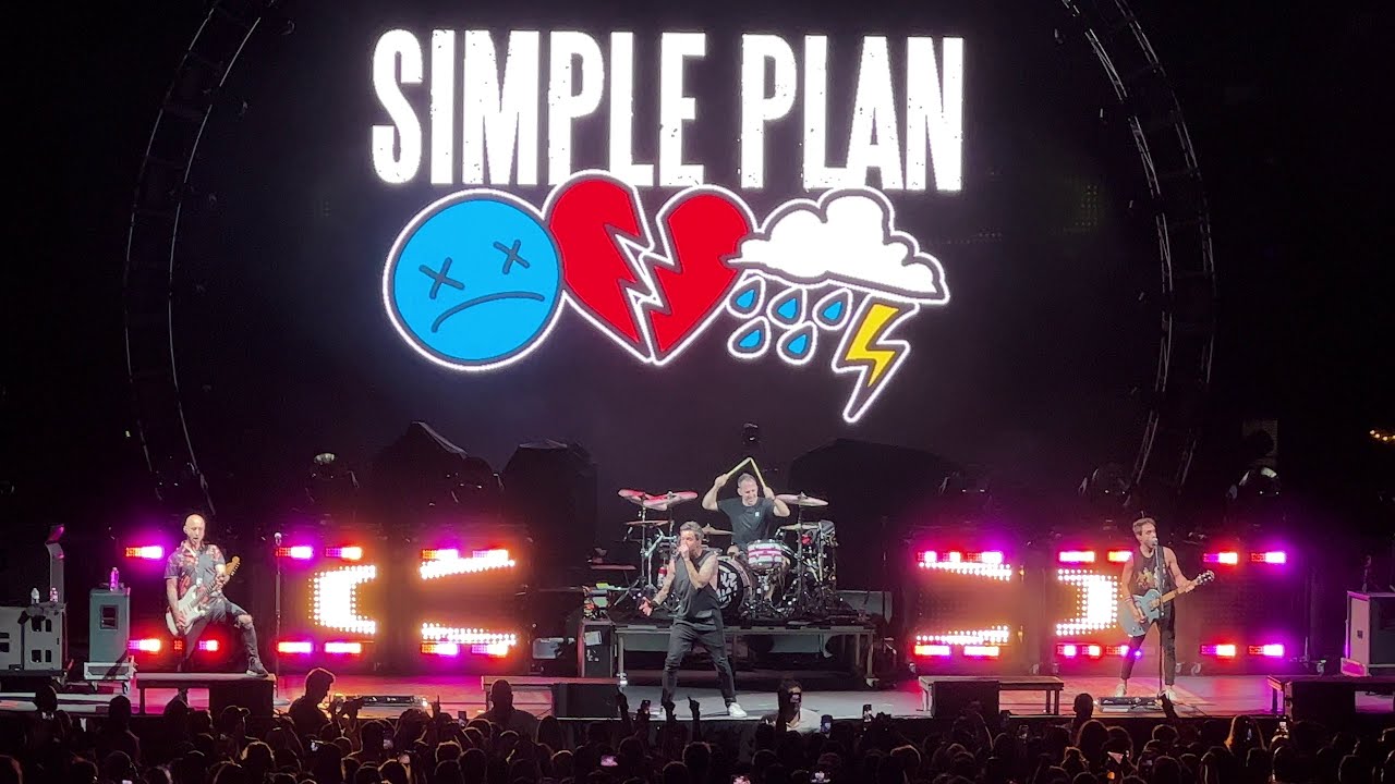Simple Plan · 2023-08-06 · FivePoint Amphitheatre · Irvine · full live show