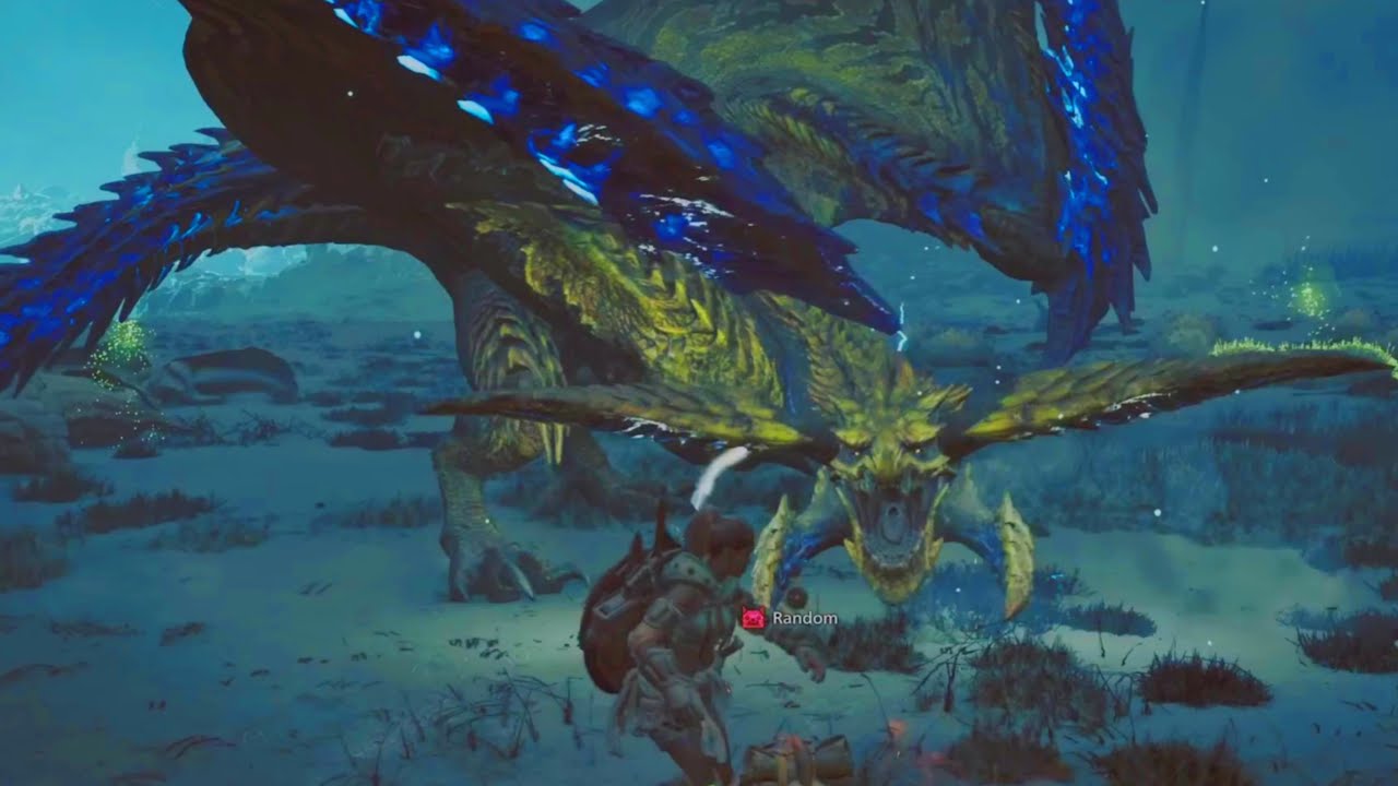 Monster Hunter Wilds beta test Rey Dau Sound effects ,and Moves