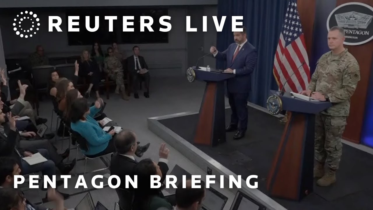 LIVE: Pentagon briefing after US launched wave of strikes on Yemen's Houthis