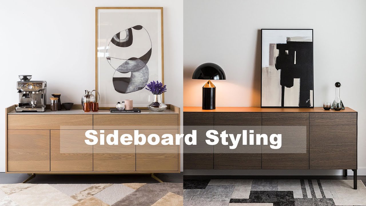 Sideboard Styling Ideas | INSPIRATION