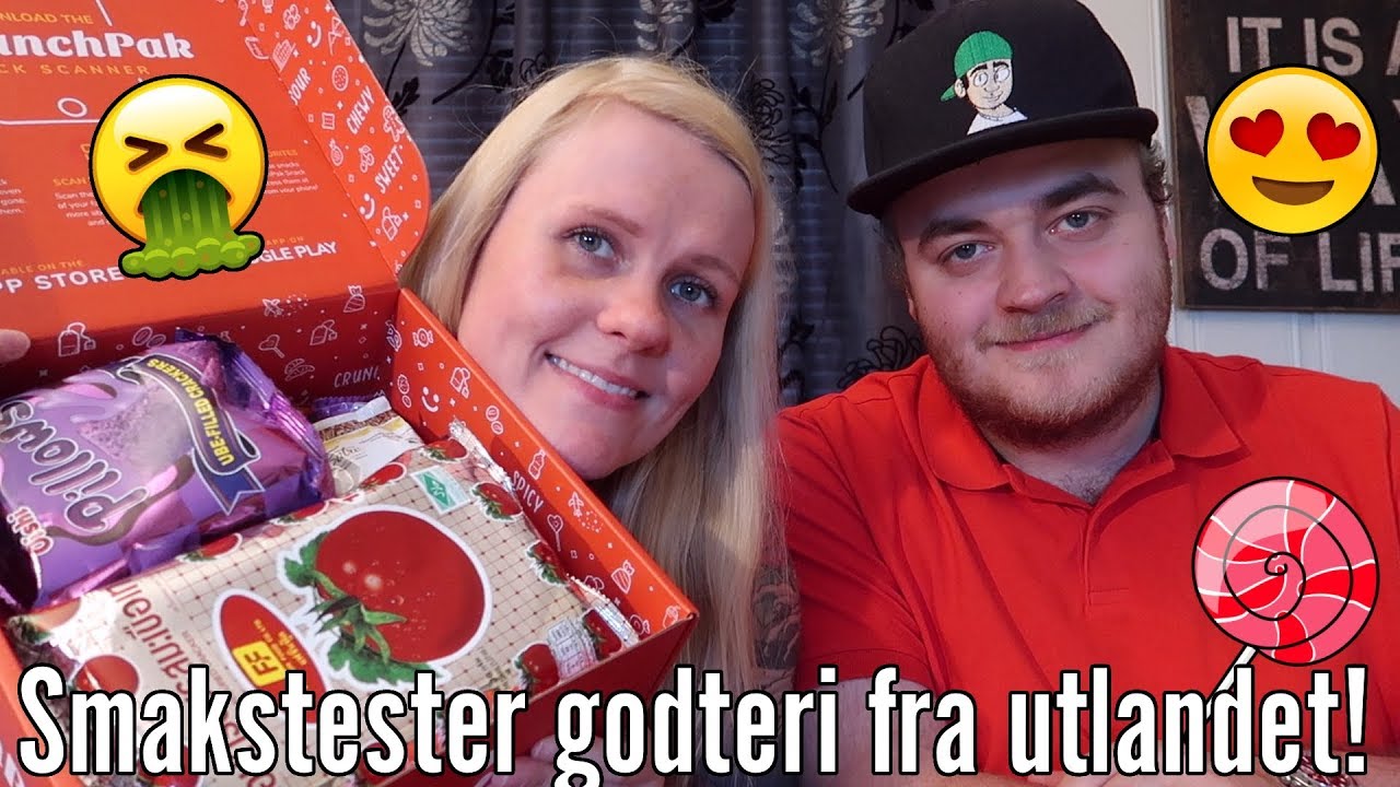 SMAKSTESTER GODTERI FRA THAILAND, ITALIA, SØR-KOREA OSV! 😱