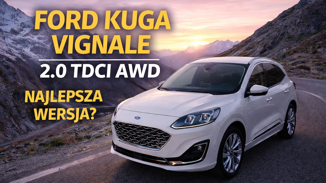 Ford Kuga 2.0 TDCI AWD Vignale 2022/2023 – luksusowa Kuga w dieslu