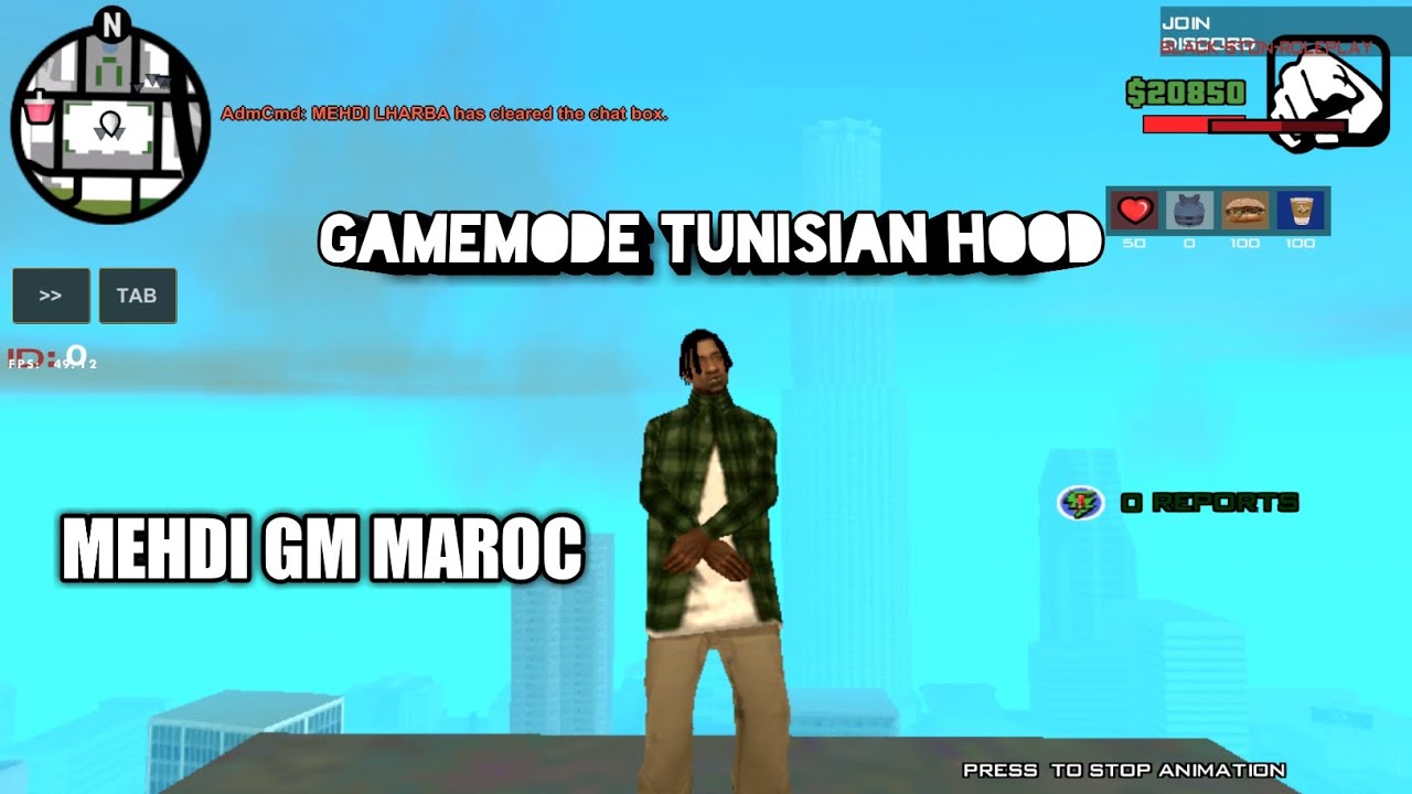 [SHARE] GAMEMODE TUNISIAN HOOD | قيم مود تونيسيان هود