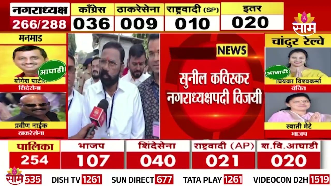 महाडमध्ये शिंदेसेनेचा नगराध्यक्ष | Mahad News