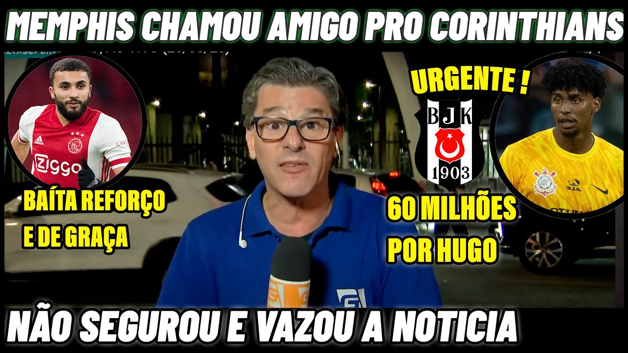 💥📢BAÍTA NOTICIA AGORA ELE NÃO SEGURA E VAZA NOTICIA EM PRIMEIRA MÃO ! NOTICIAS DO CORINTHIANS HOJE