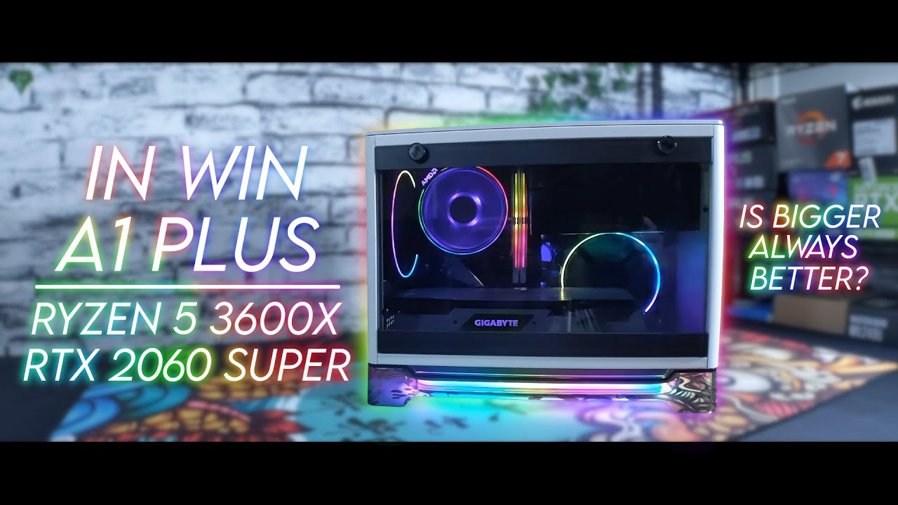 In Win A1 Plus - Ryzen 5 3600X, RTX 2060 SUPER