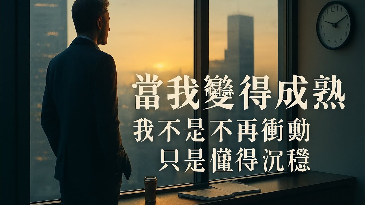 ［AI歌曲］歌名：當我變了成熟
