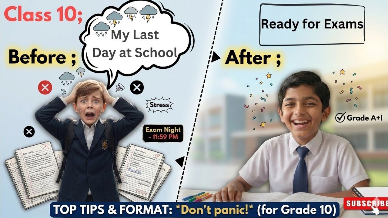 My Last Day at School Essay | Simple English🥰 | Easy to Remember💯