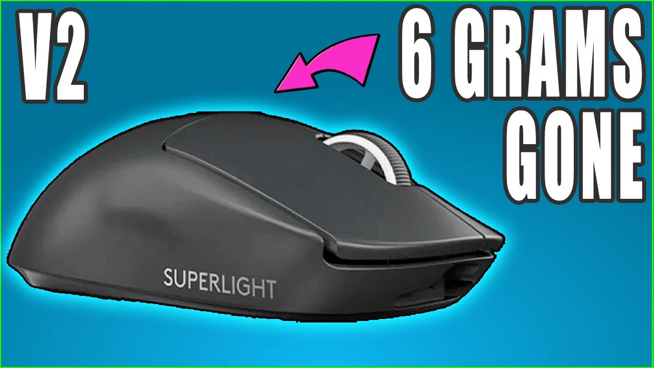 Logitech G Pro X Superlight 2: Shed 6g in MINUTES!
