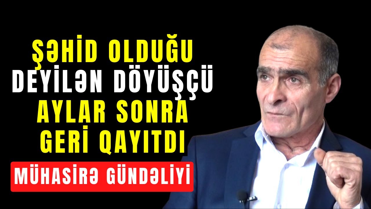 Şəhid olduğu Deyilən Döyüşçü Aylar sonra Geri qayıtdı | Rəhman Məlikli