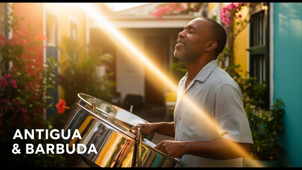 Antigua & Barbuda: The Soul of the Steelpan Music (Country#59)