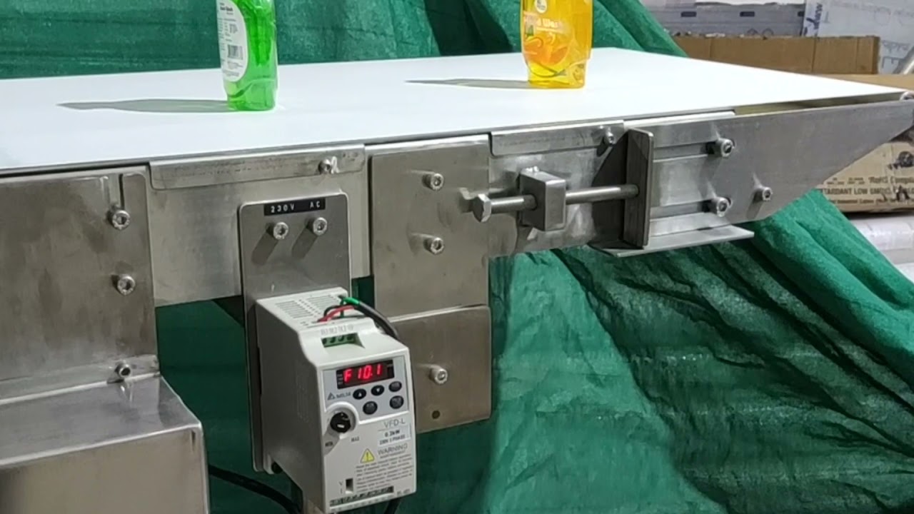 Kinfe Edge Conveyor with Food Grade Belt