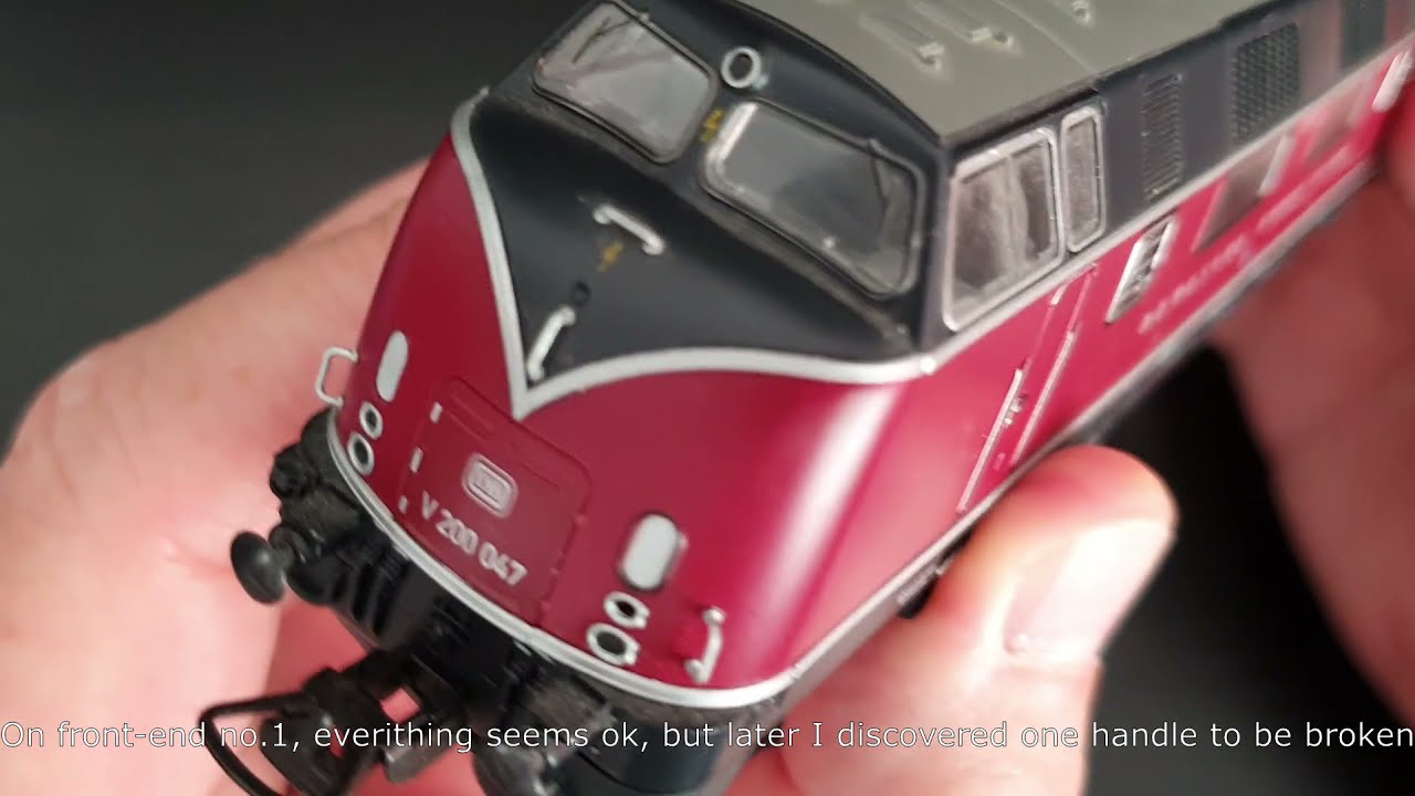 Unboxing Piko 59700 Expert Line - BR V200-1 DCC with sound