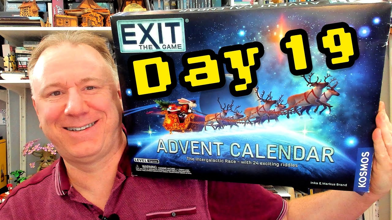 Exit the Game Advent Calendar 2025 Day 19: The Intergalactic Race